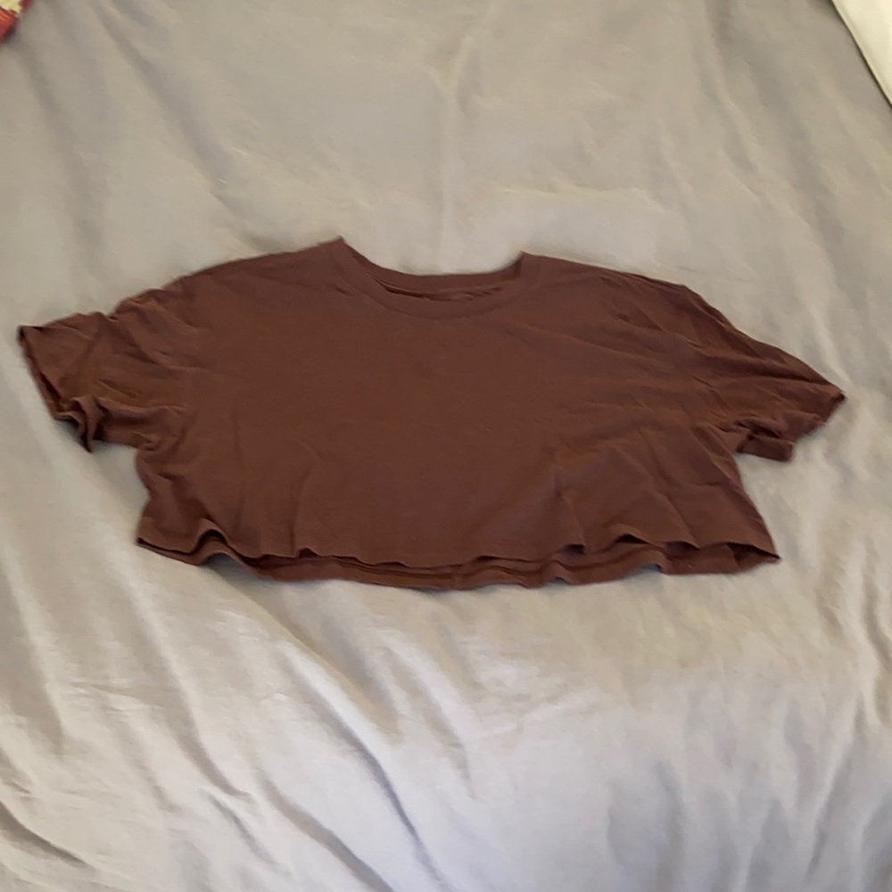 Lululemon All Yours Cropped Tee